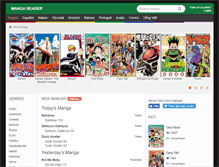 Tablet Screenshot of mangareader.info